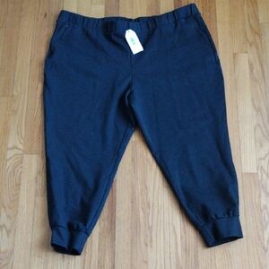 NWT Universal Standard Luxe Laid-Back Ponte Joggers XL/26-28